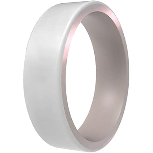 Amazon.com: QALO Women's Rubber Silicone Ring, Classic